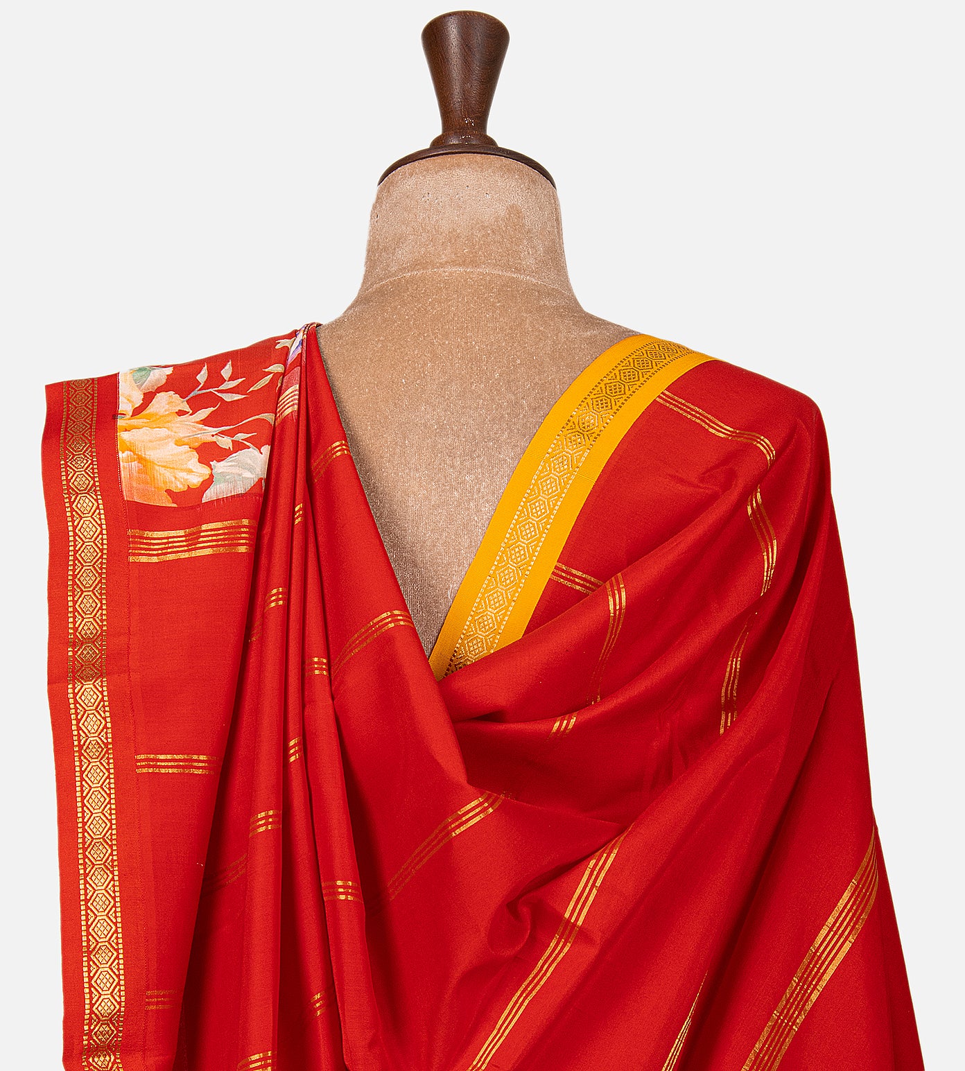 Red Soft Silk Saree