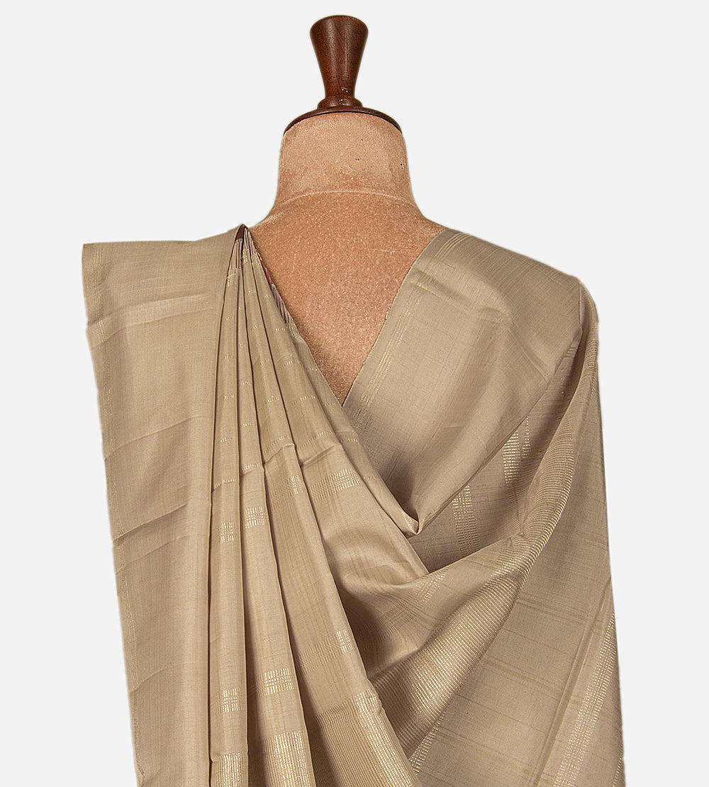 Multicolour Kanchipuram Silk Saree