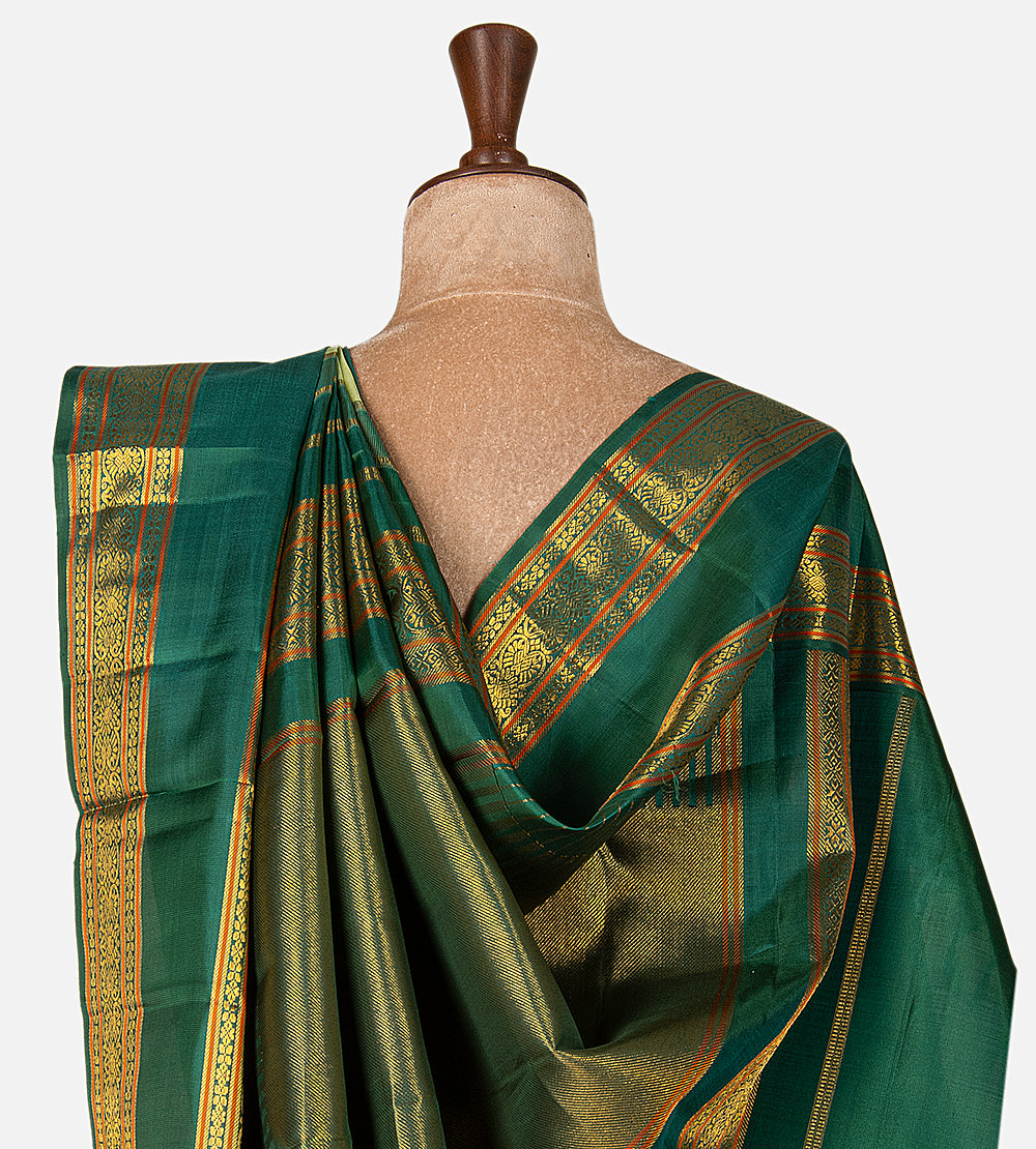 Green Kanchipuram Silk Saree