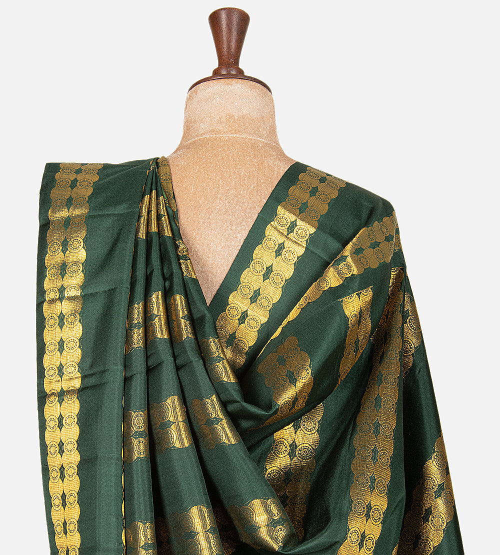 Green Kanchipuram Silk Saree