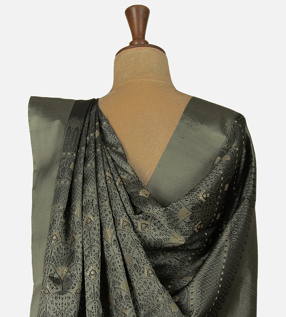 Black Soft Silk Saree