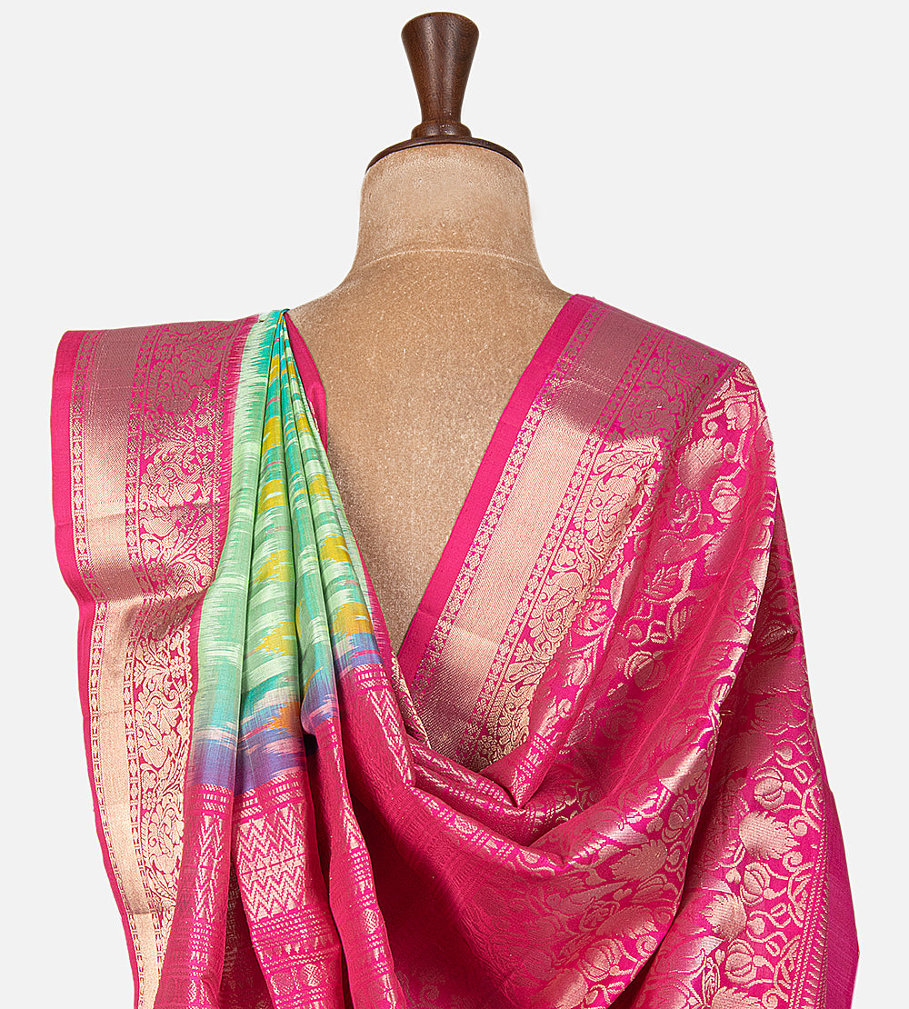 Green Soft Silk Saree