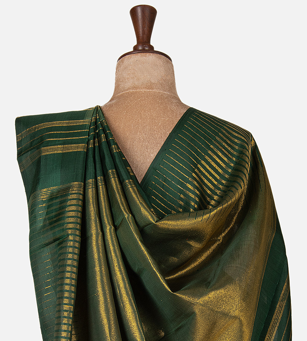 Green Kanchipuram Silk Saree