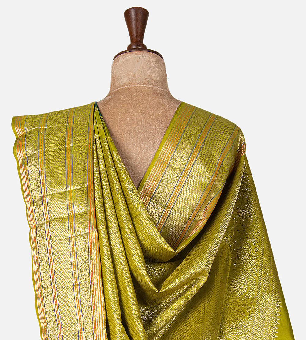 Green Kanchipuram Silk Saree