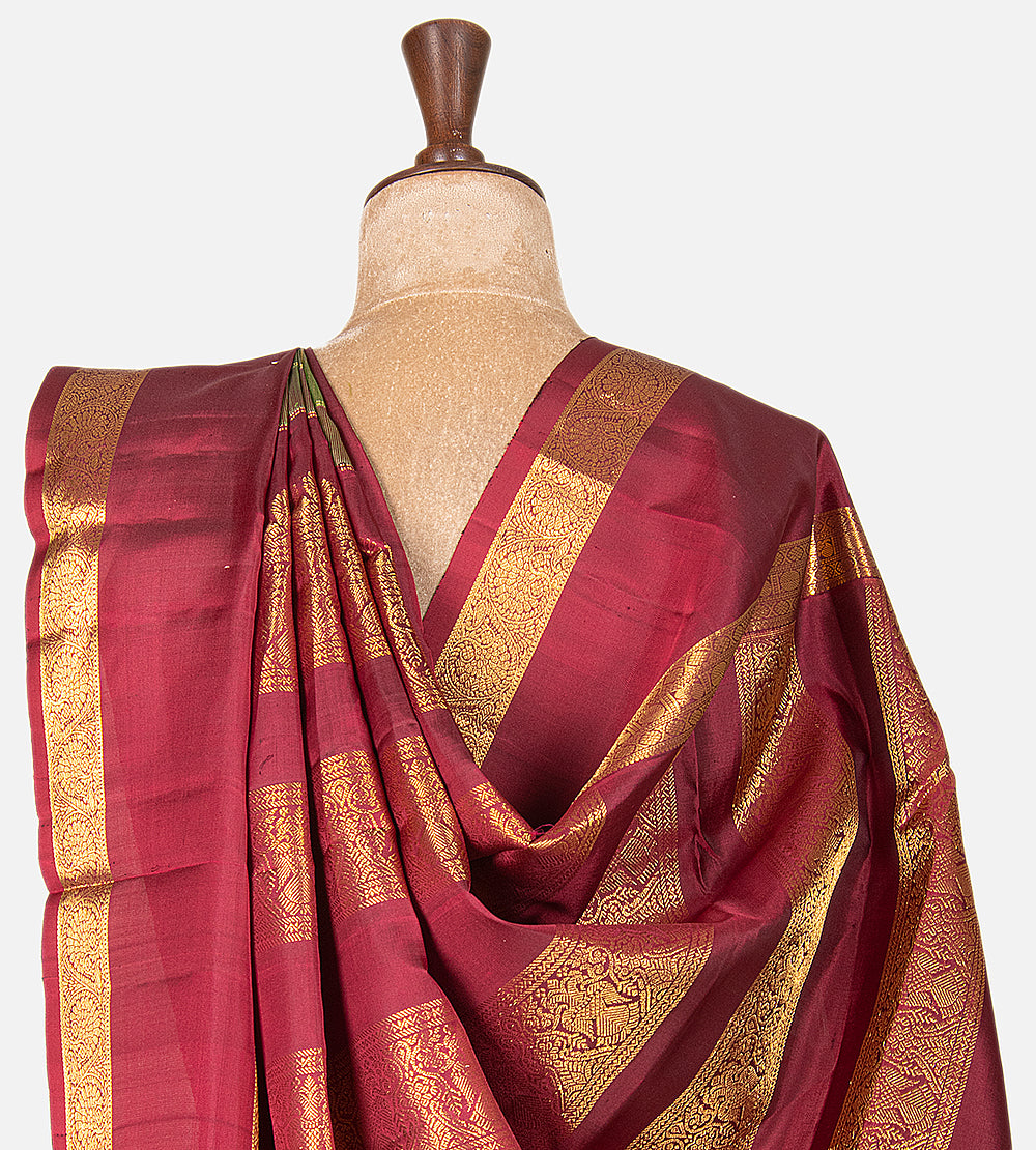 Green Kanchipuram Silk Saree