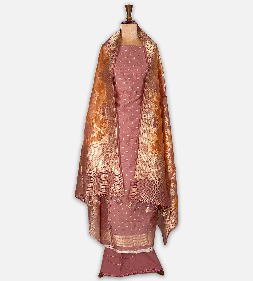 Pink Chaniya Silk Salwar