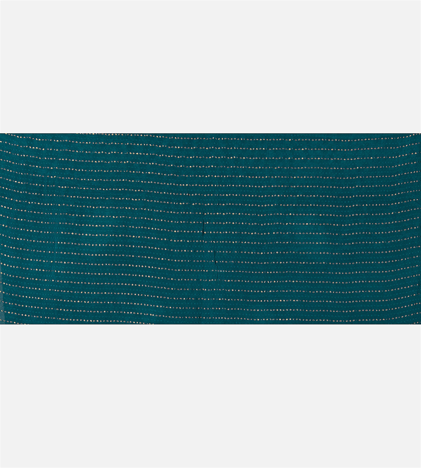 Blue Bandhani Mysore Crepe Saree
