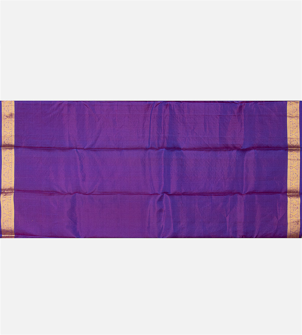 Purple Soft Silk Saree