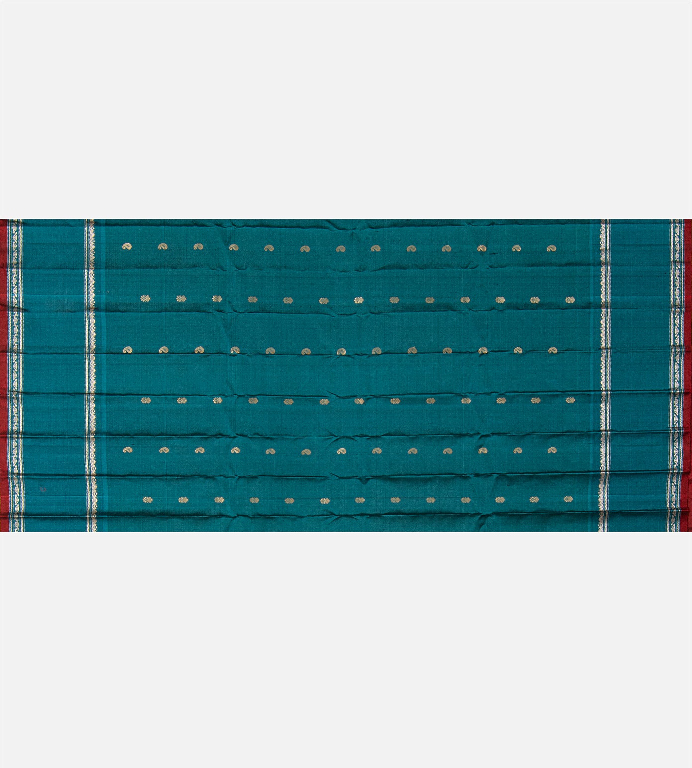 Green Gadwal Silk Saree