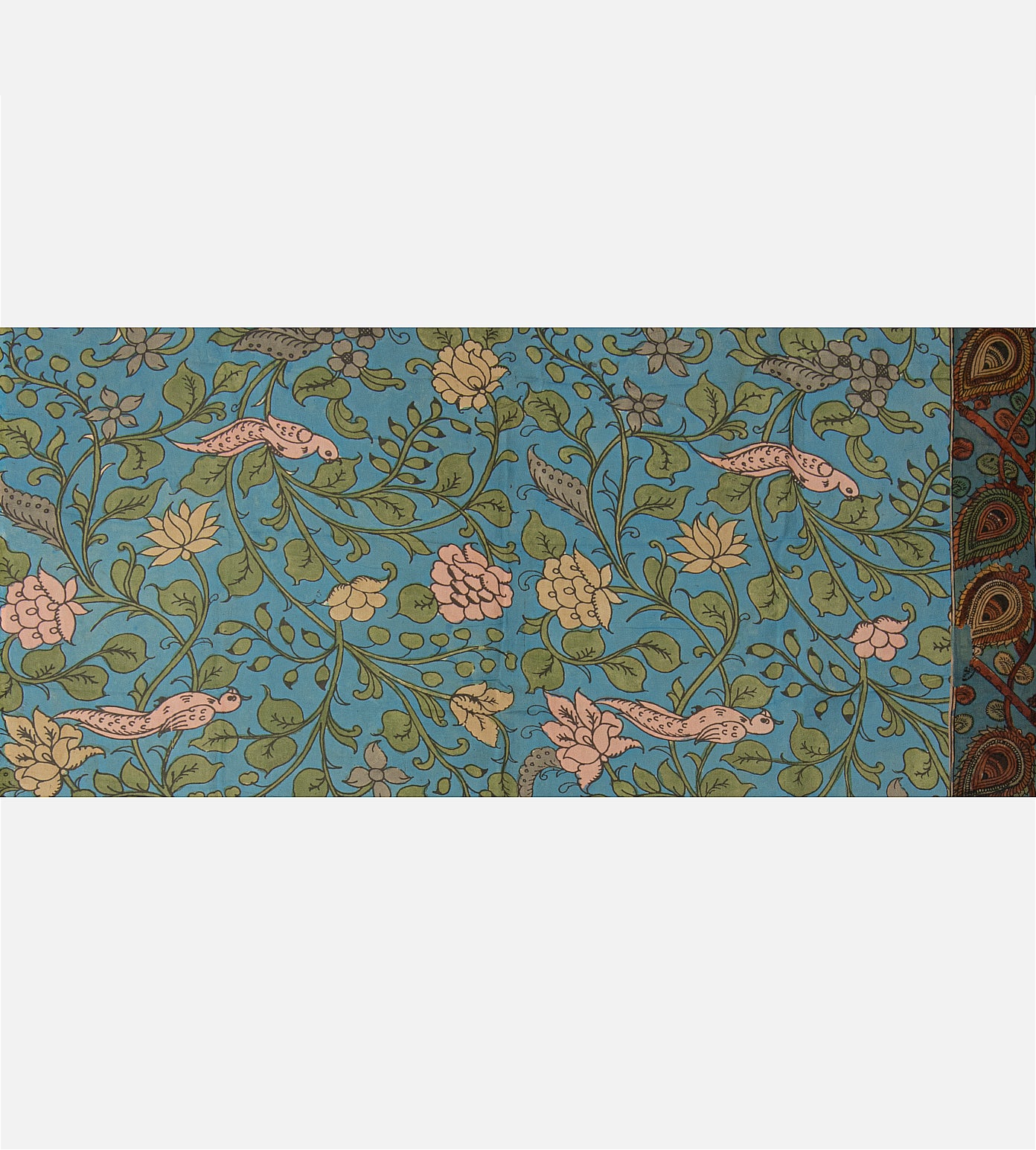 Blue Kota Silk Saree