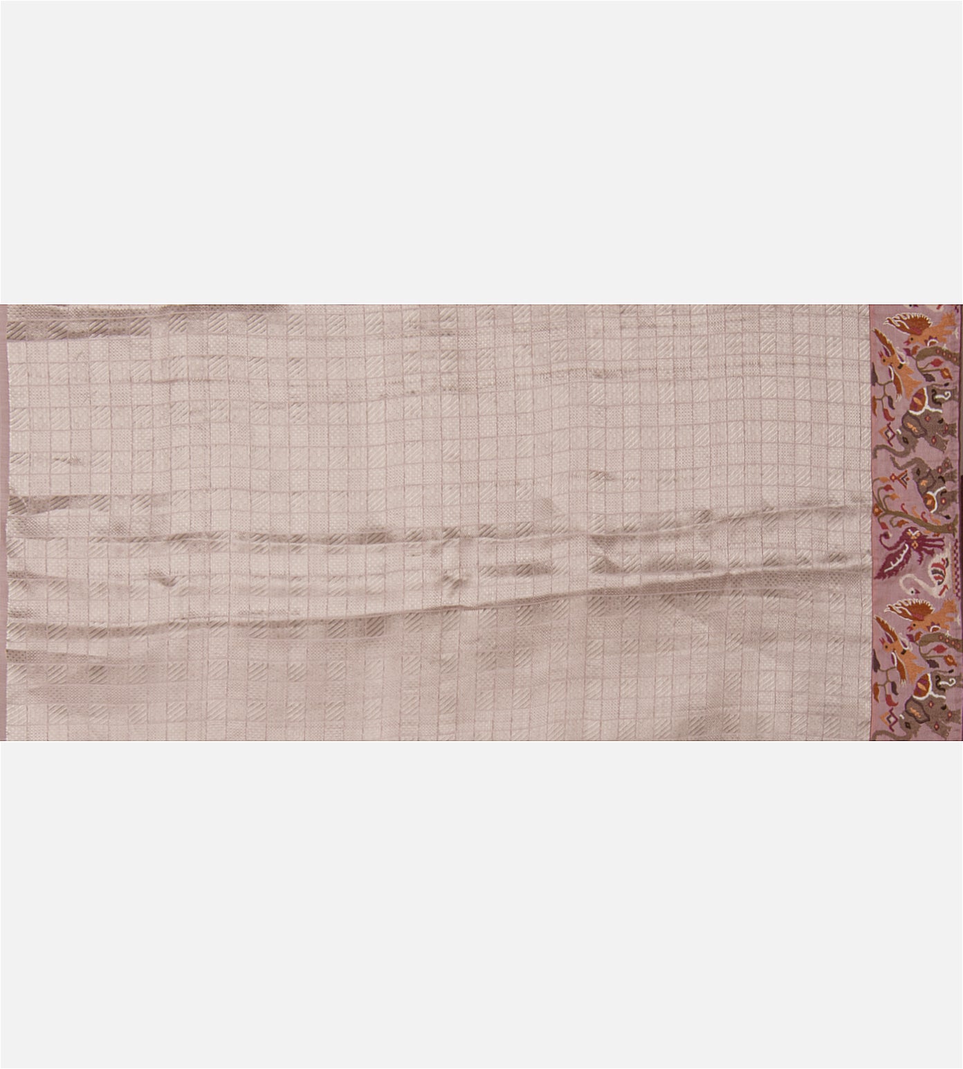 Mauve Organza Saree