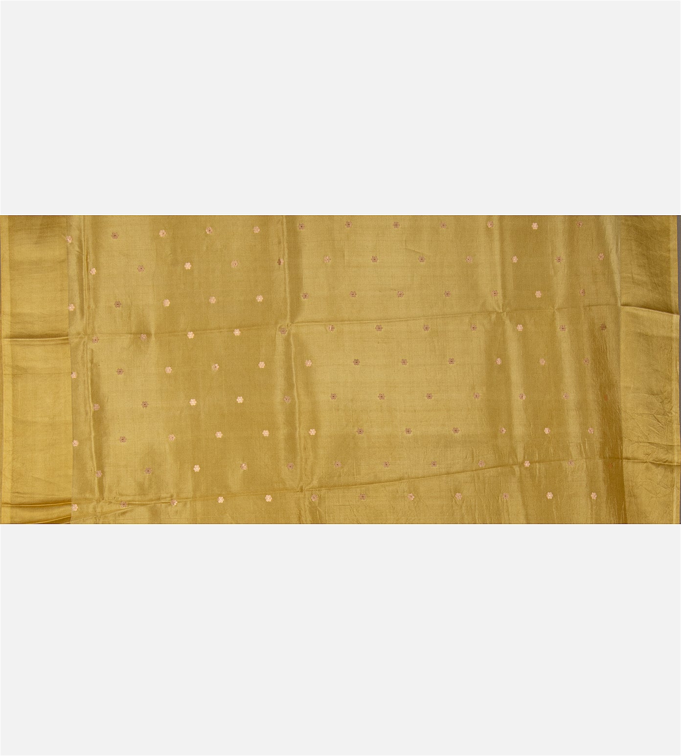 Yellow Banarasi Kattan Silk Saree