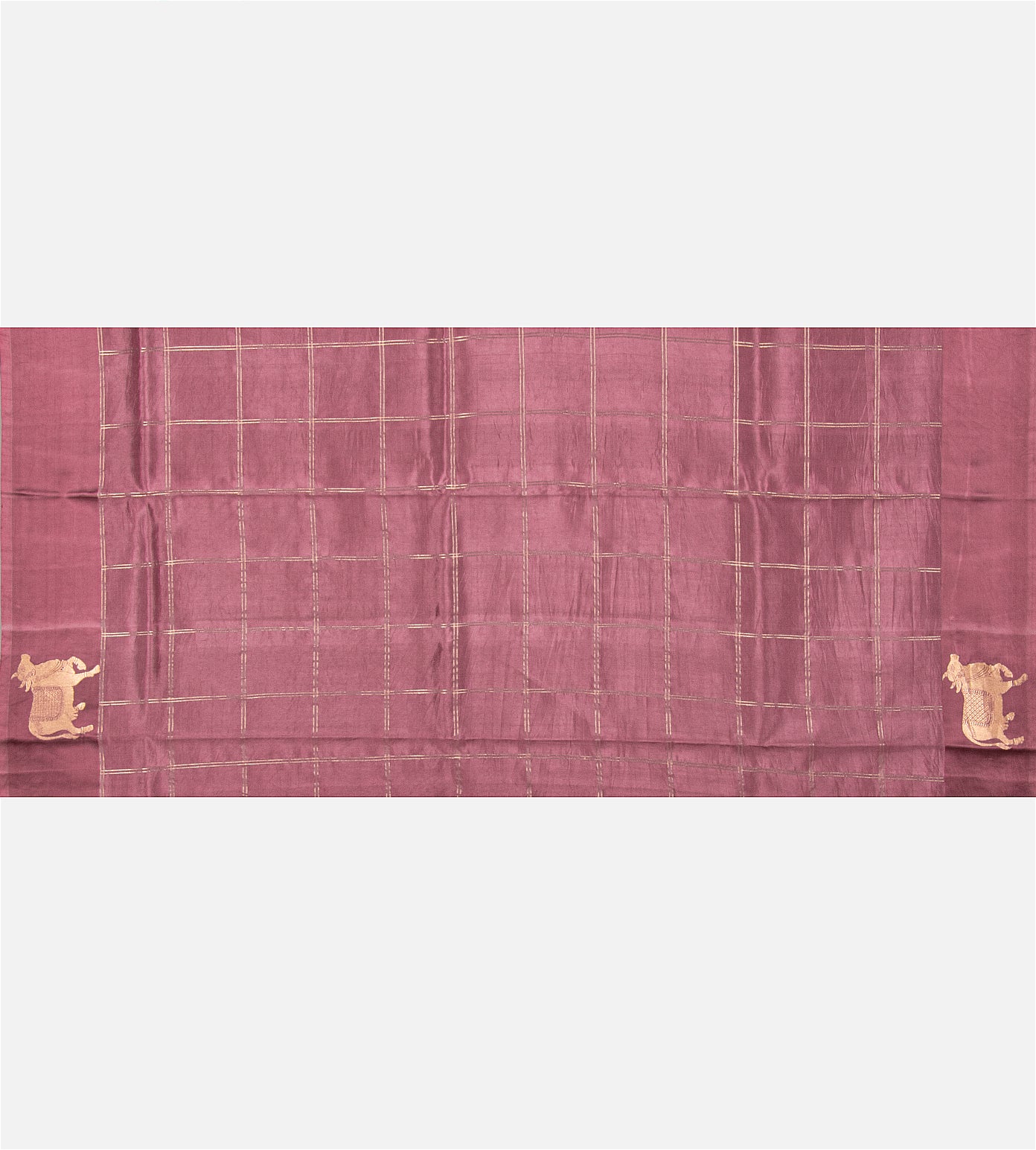 Pink Banarasi Kattan Silk Saree