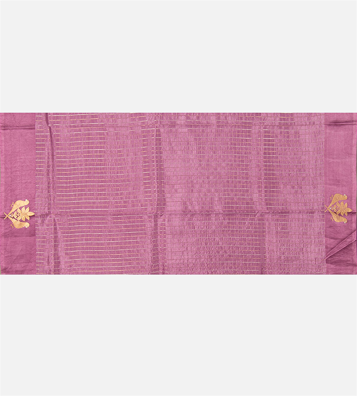 Light Pink Banarasi Kattan Silk Saree