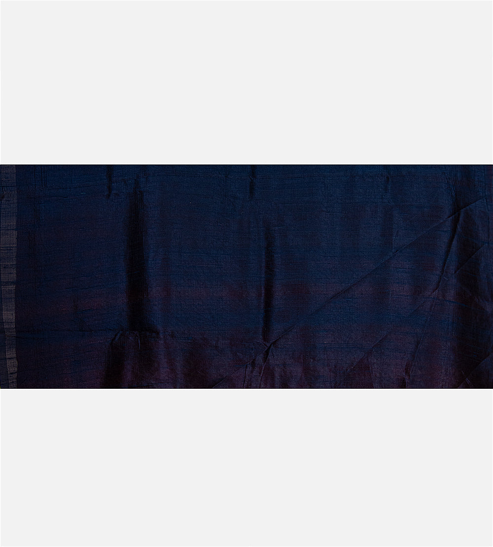 Red Banarasi Tussar Saree