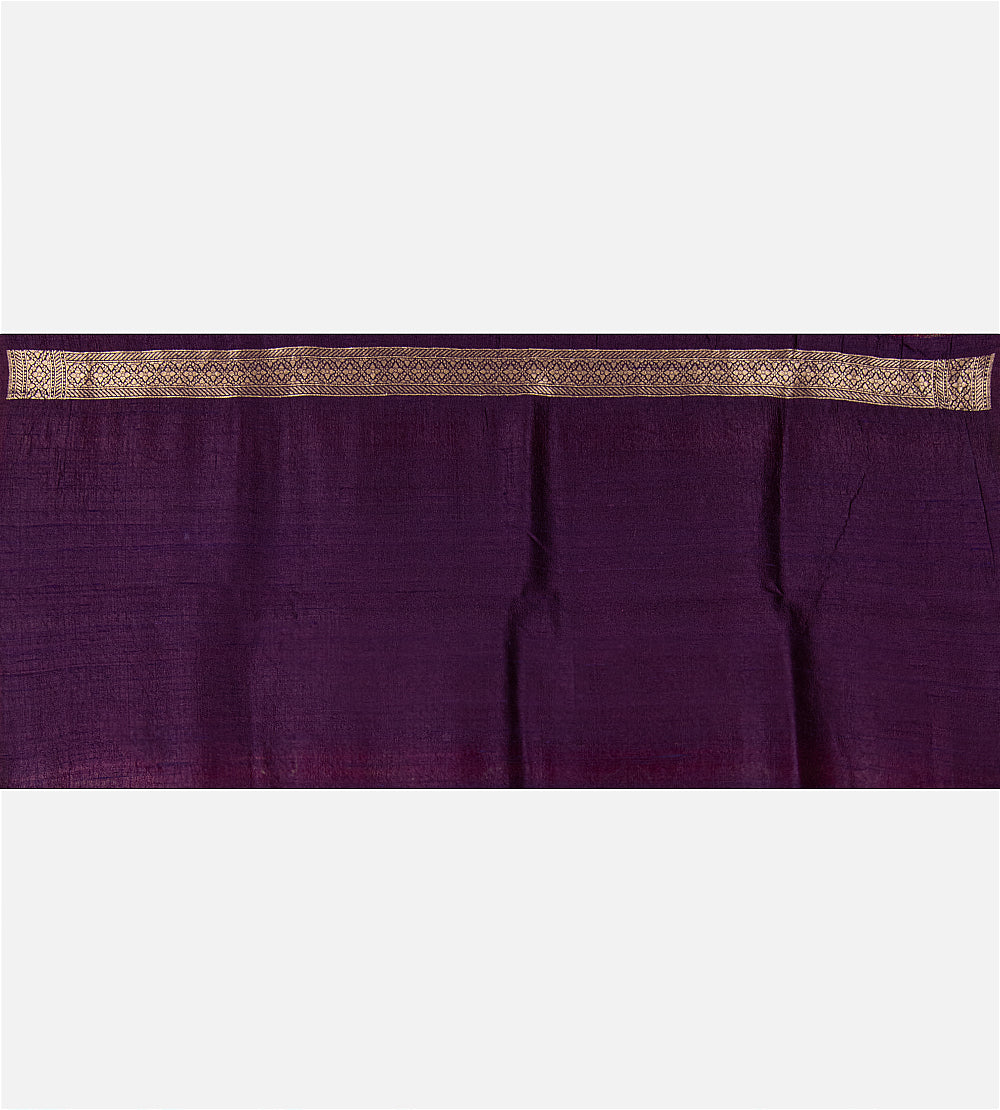 Pink Banarasi Tussar Saree