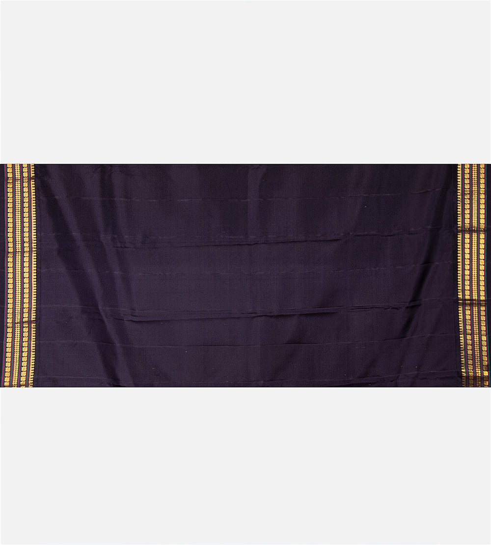 Peach Kanchipuram Silk Saree