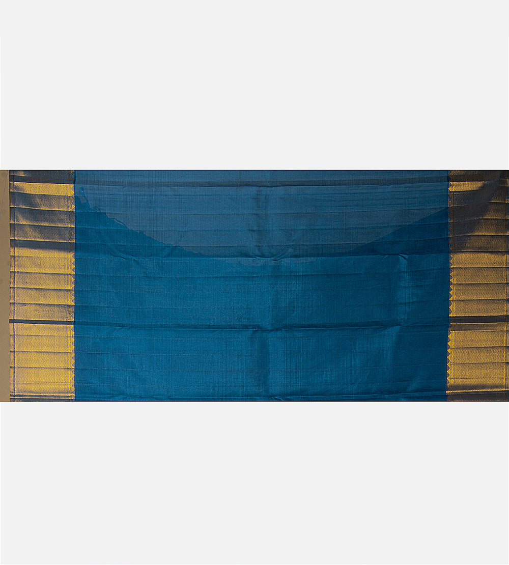 Beige Kanchipuram Silk Saree