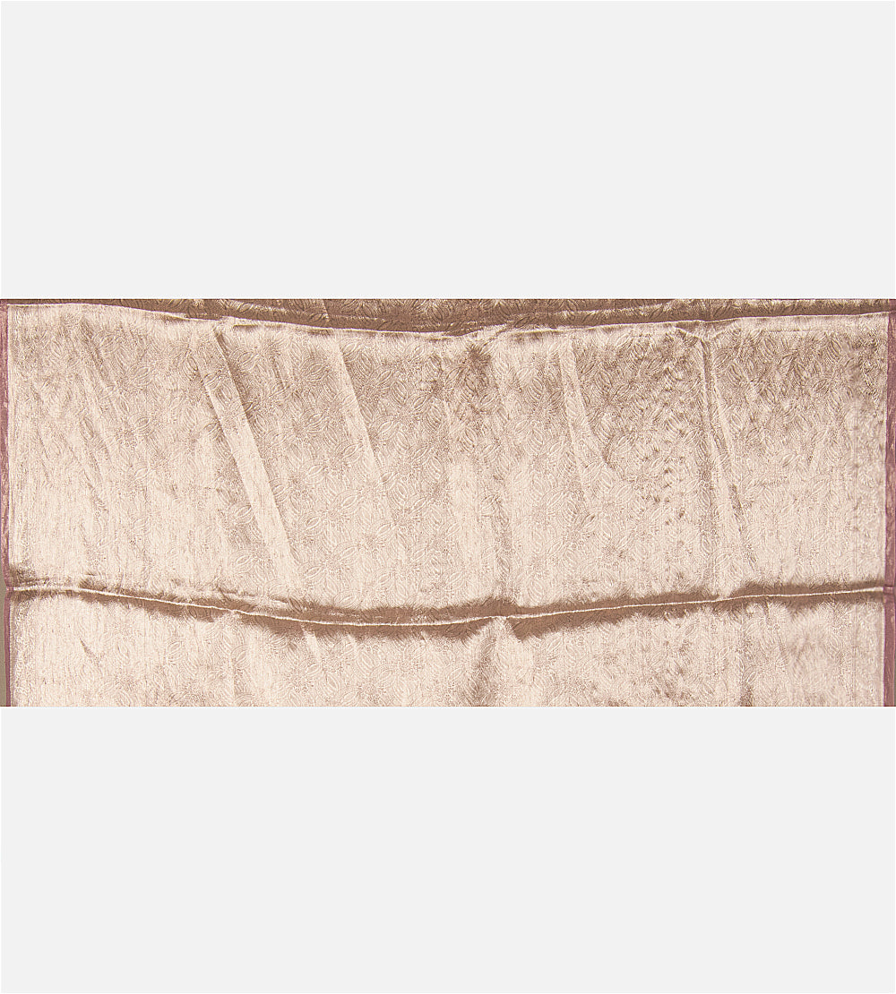 Pink Organza Saree