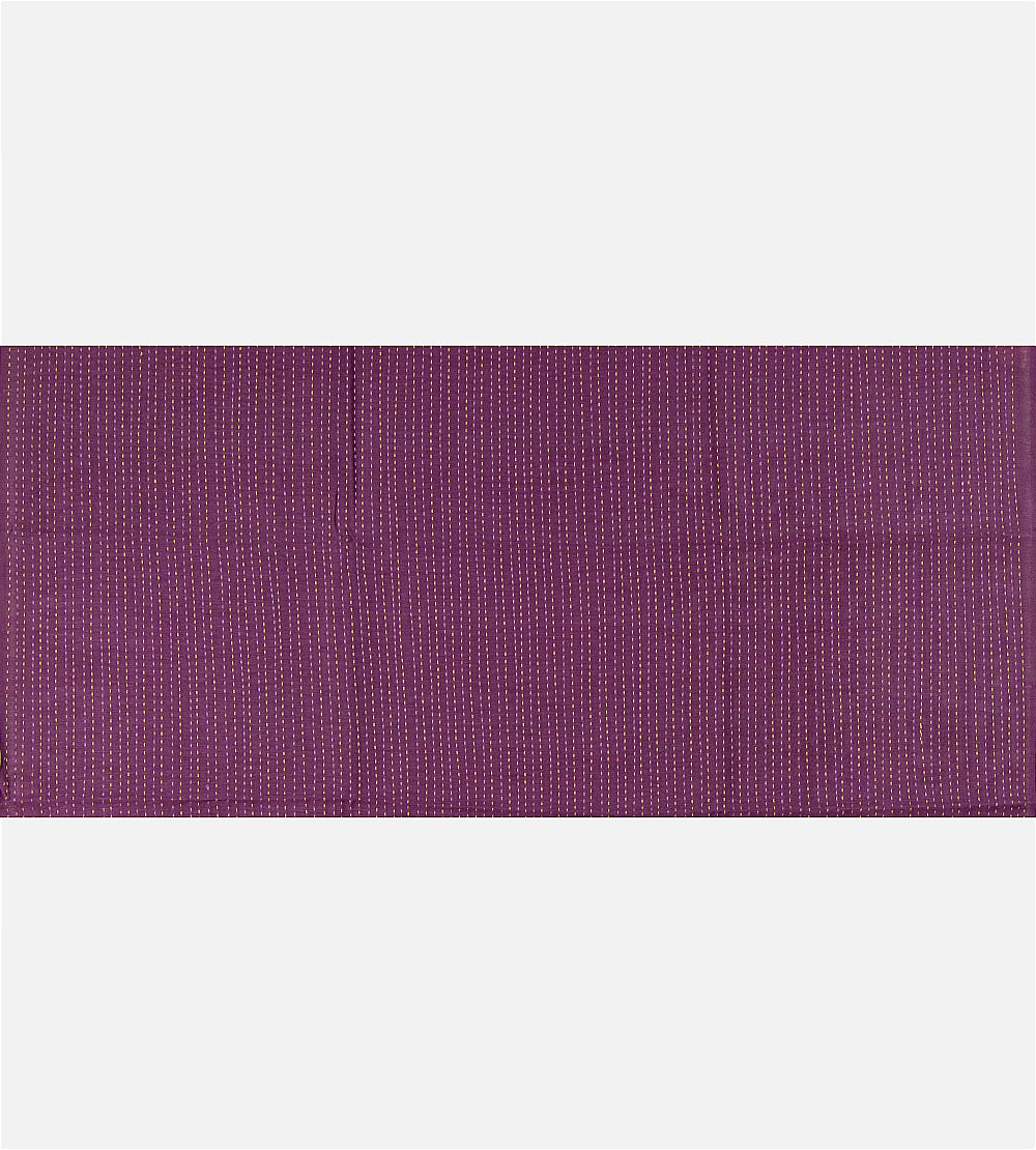 Purple Moonga Tussar Saree