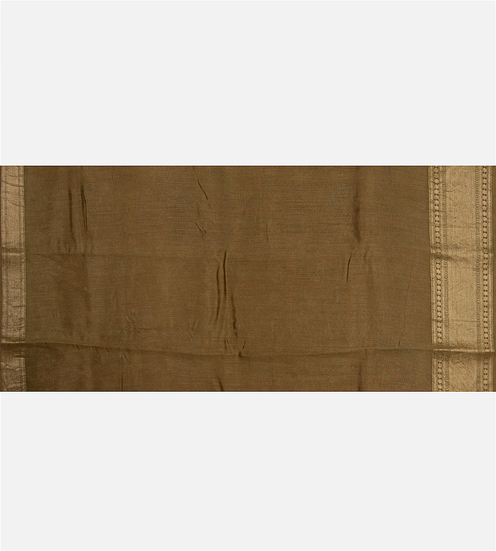 Maroon Chaniya Silk Saree