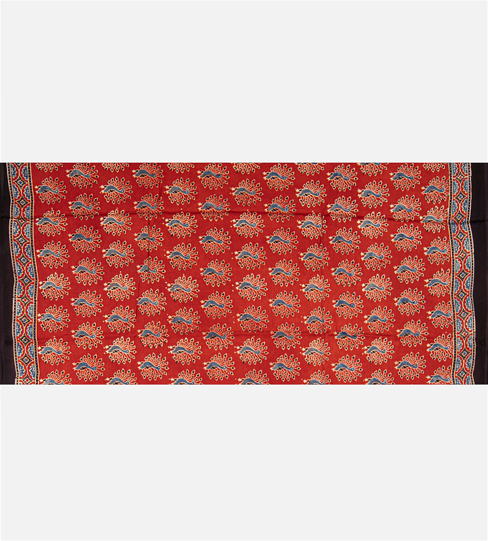 Red Modal Silk Saree