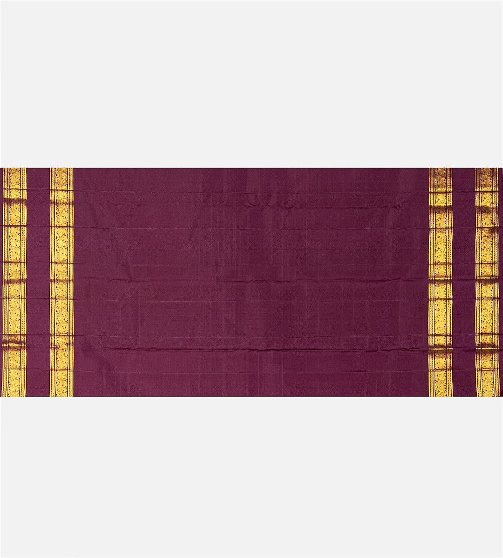 Pink Kanchipuram Silk Saree