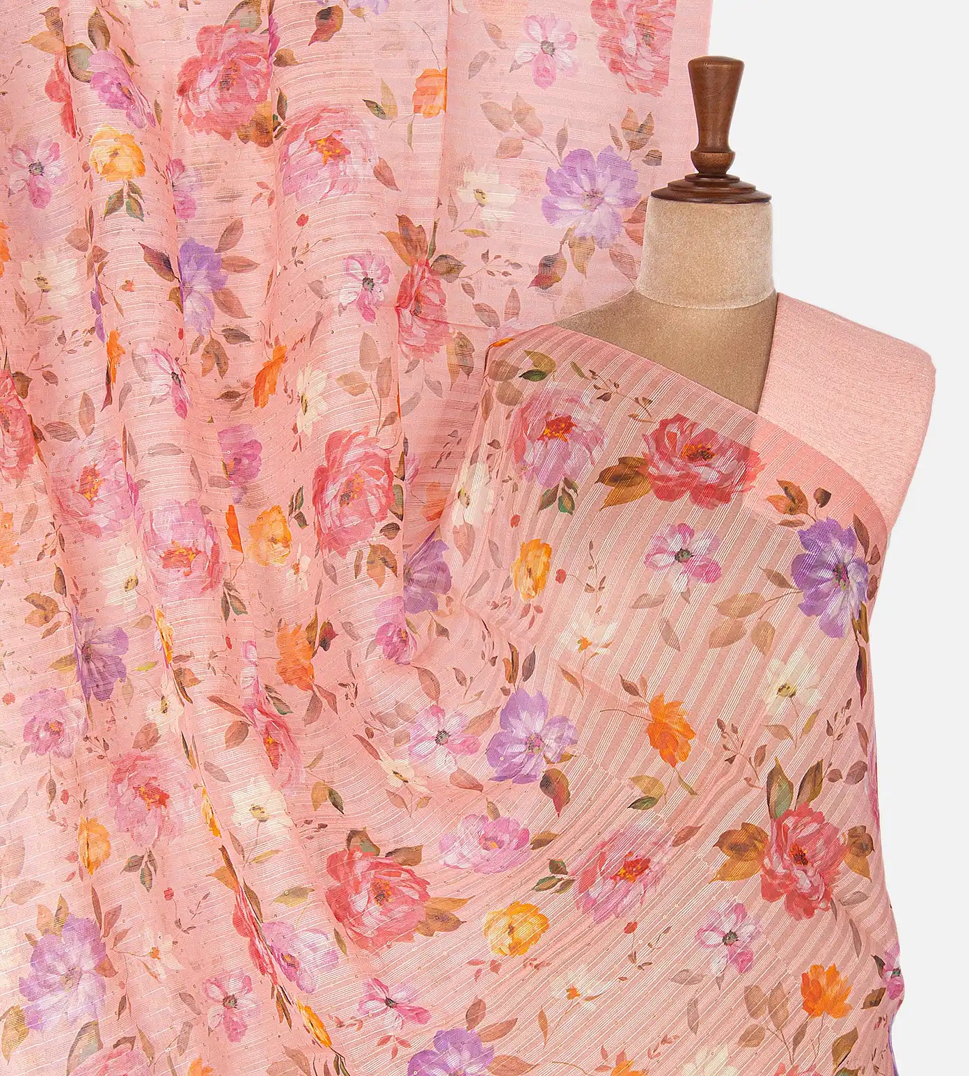 Pink Matka Bailou Saree