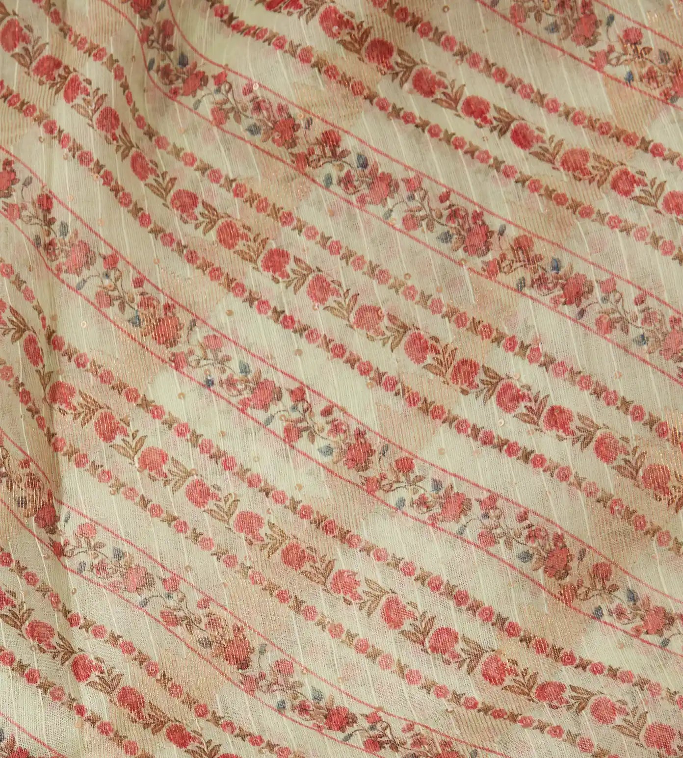 Pastel Green Matka Bailu Tussar Saree