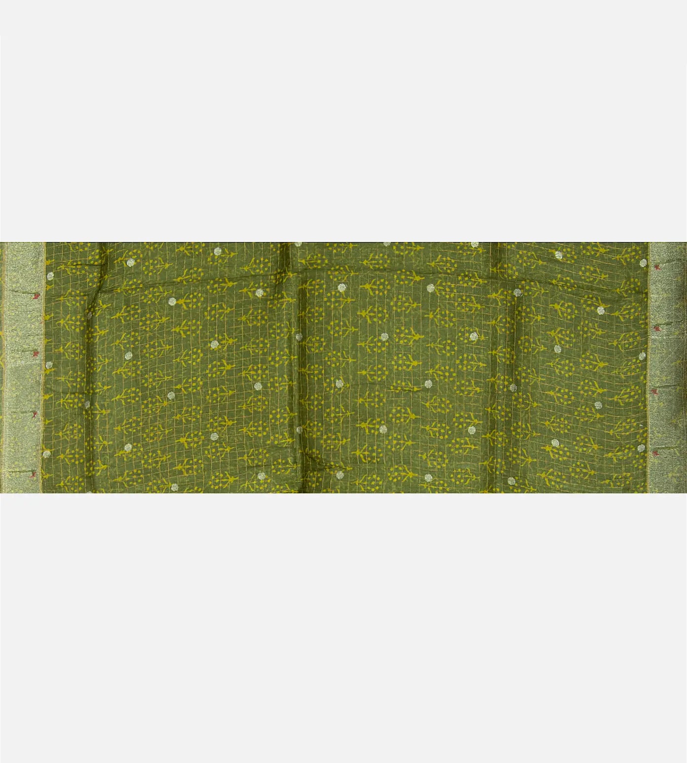 Green Tussar Paithani Saree