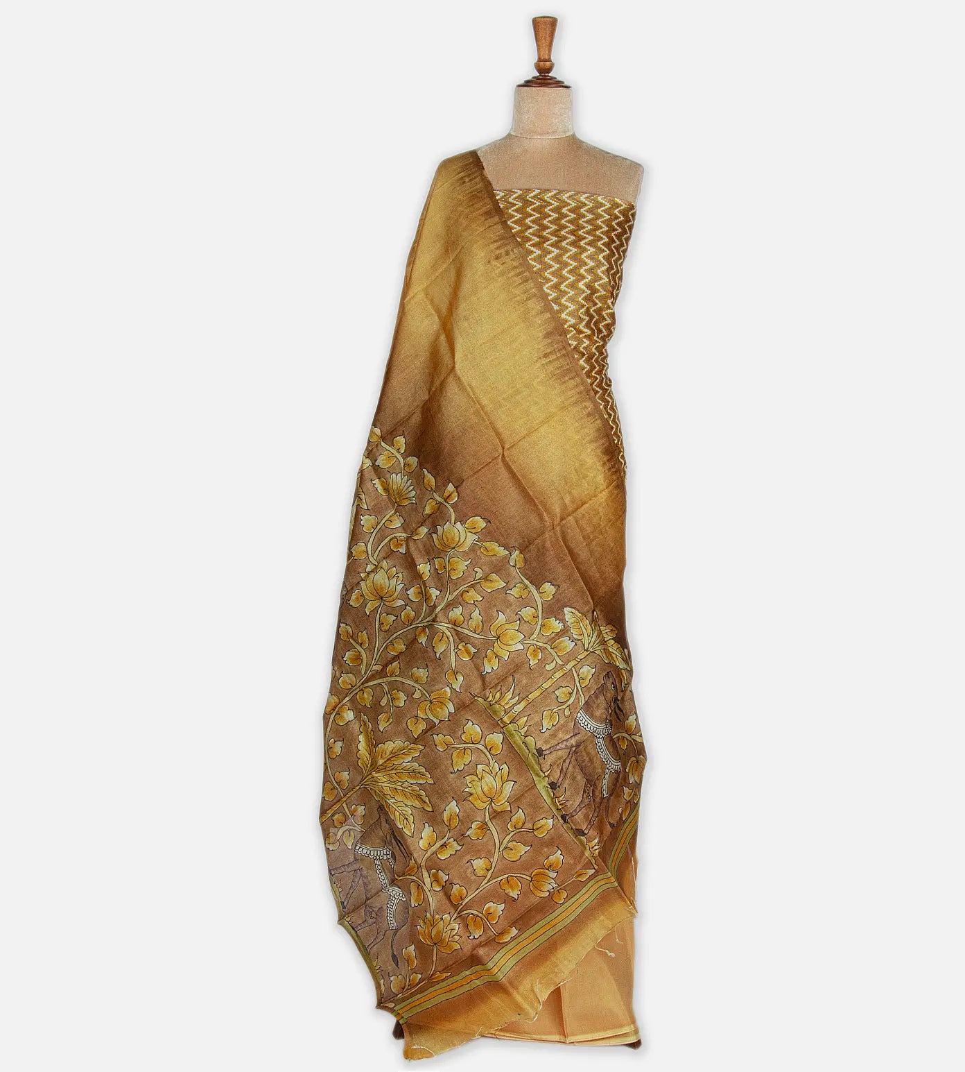 Yellow Tussar Salwar
