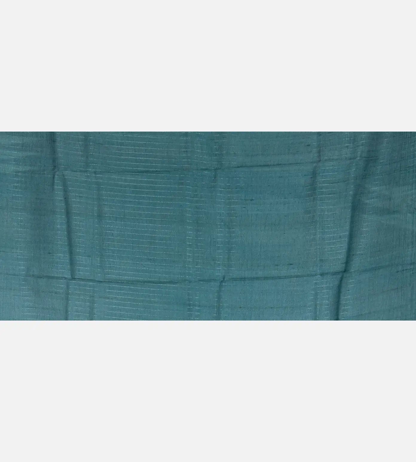 Blue Tussar Printed Saree