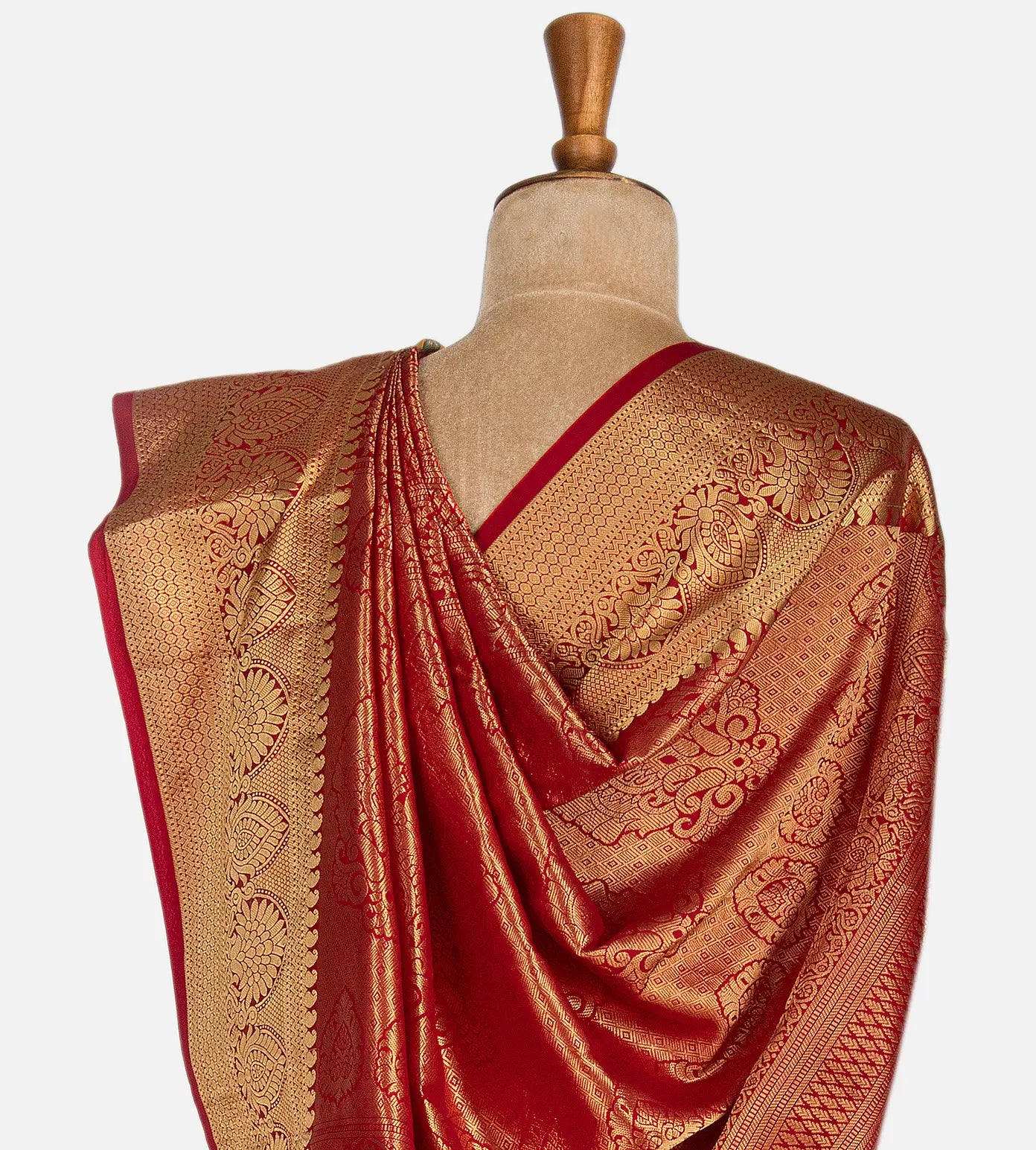 Yellow Kani Silk with Kanchipuram Border Saree