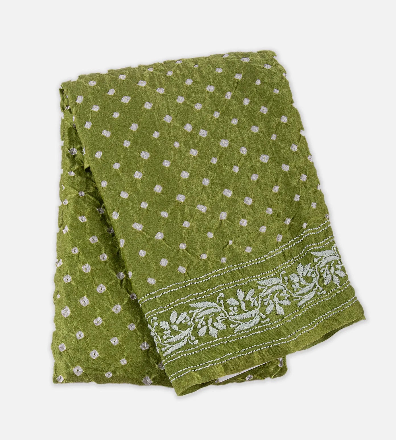 Light Green Gajji Silk Dupatta
