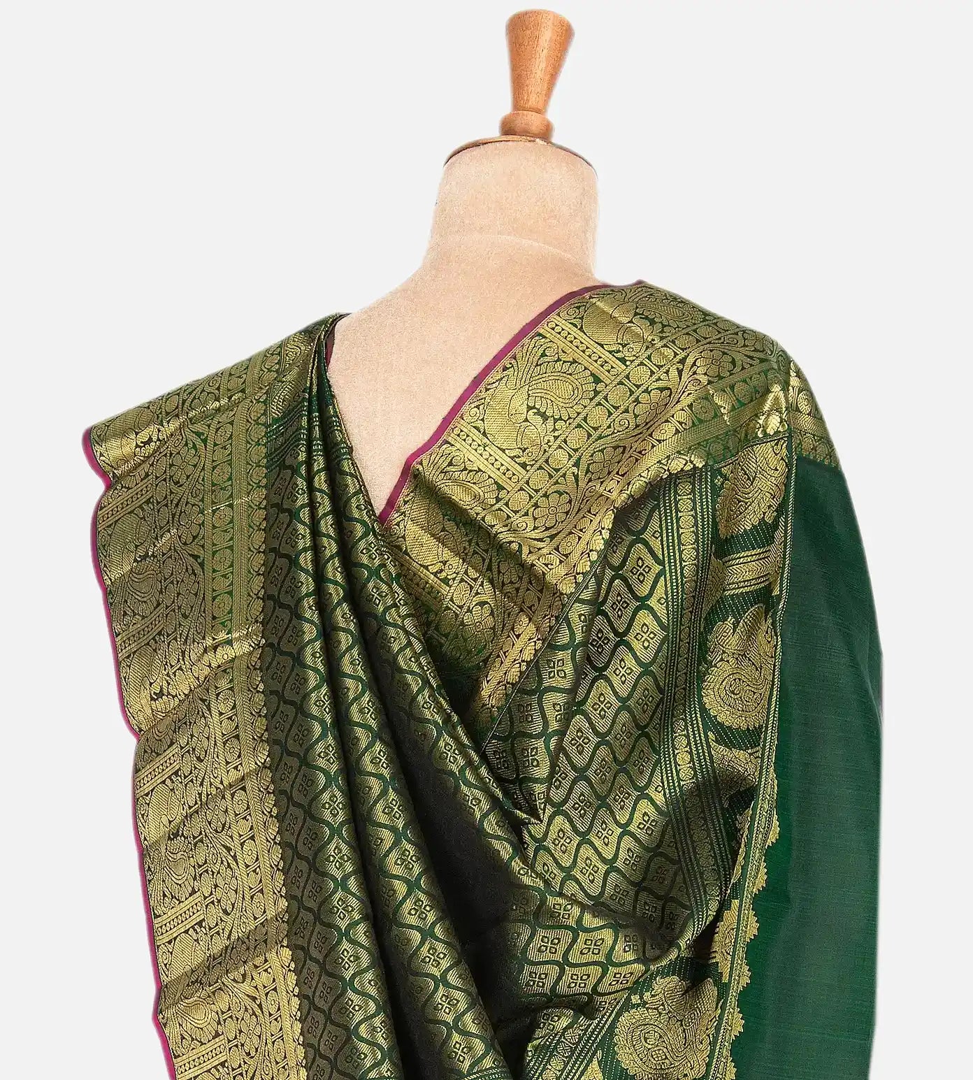 Green Kanchipuram Silk Saree