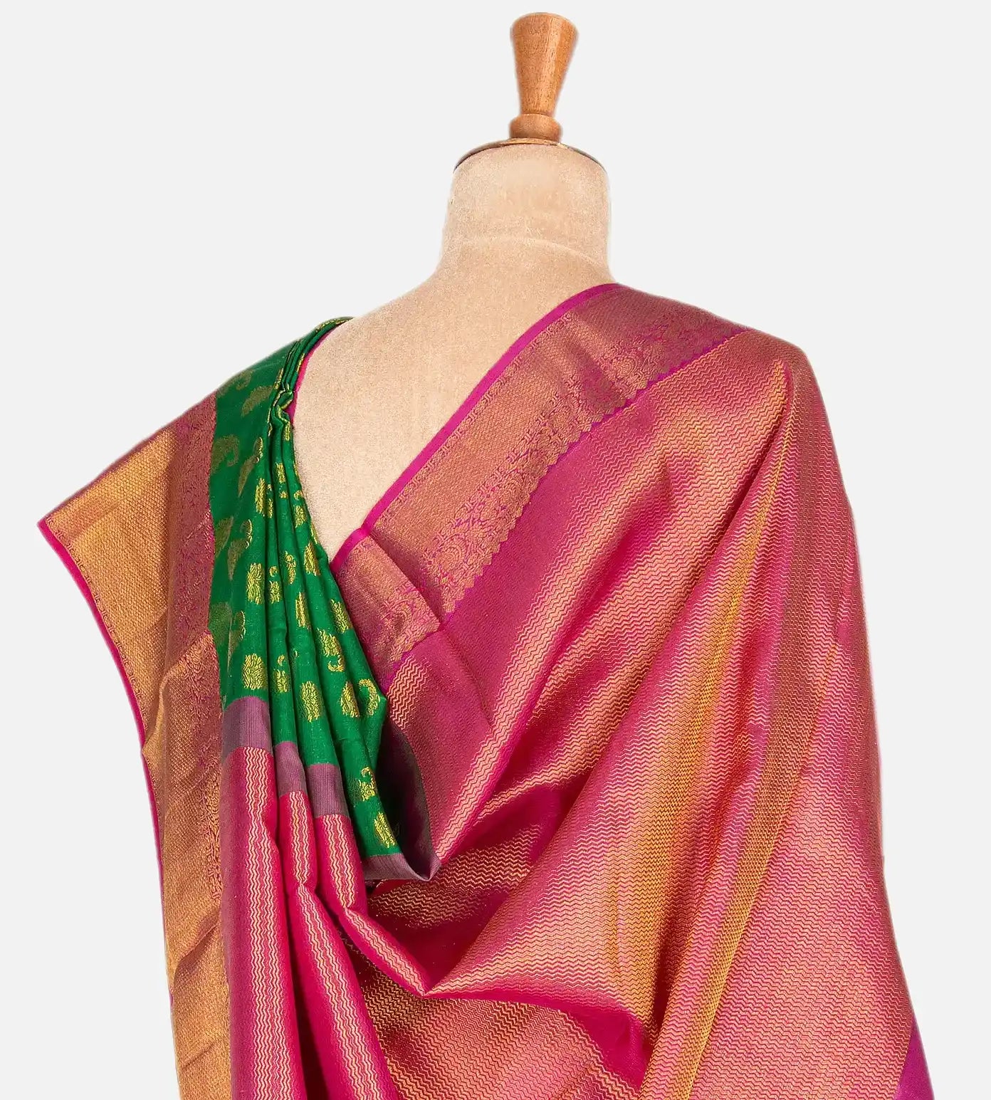 Green Kanchipuram Silk Saree