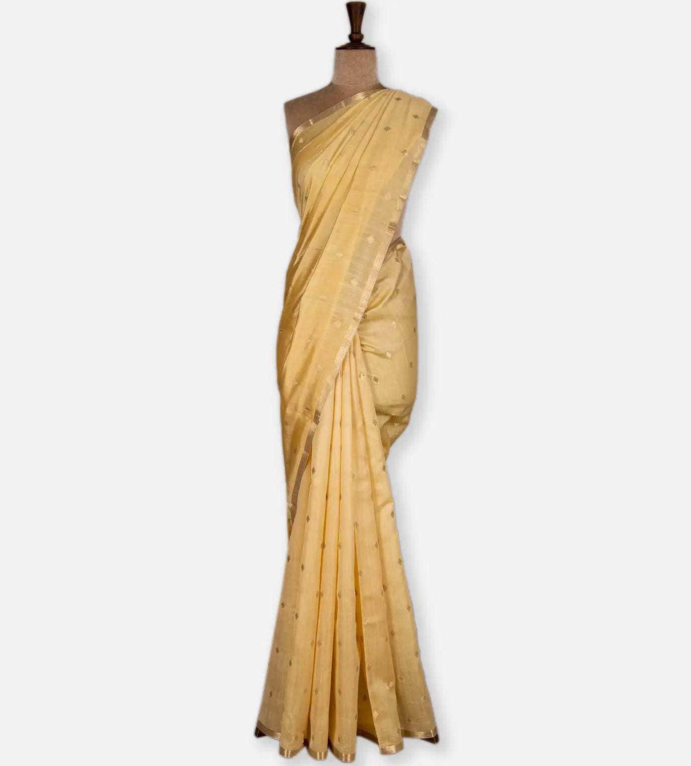 Yellow Chaniya Silk Saree