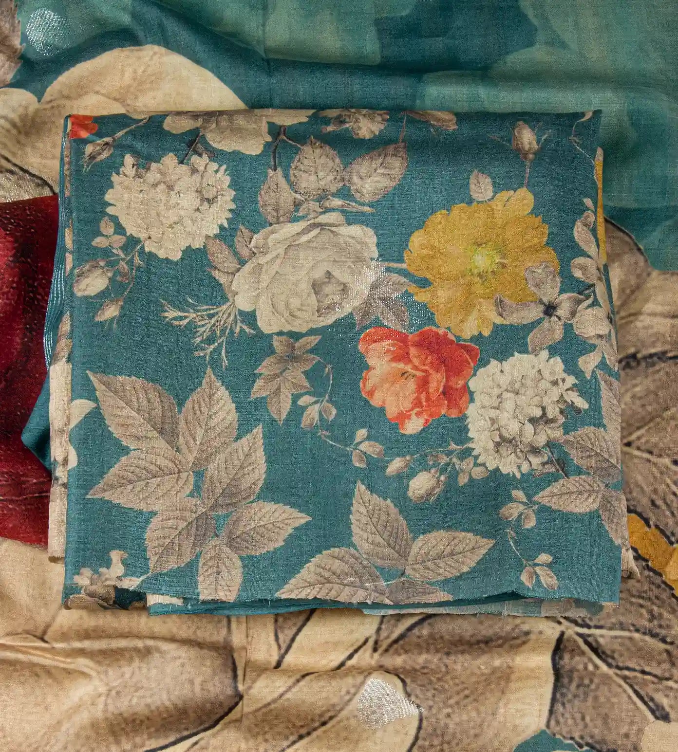 Blue Tussar Salwar
