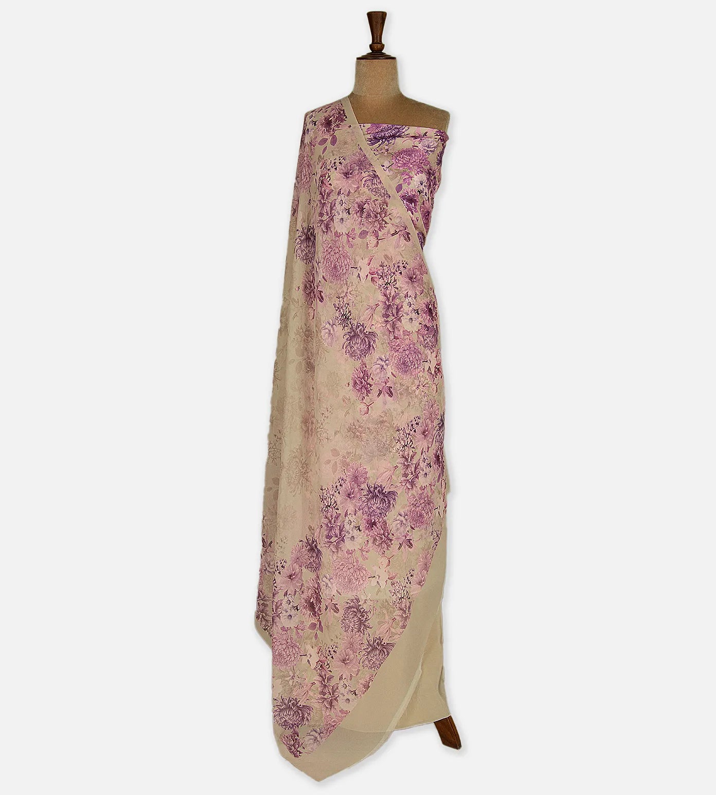 Beige Crepe Salwar