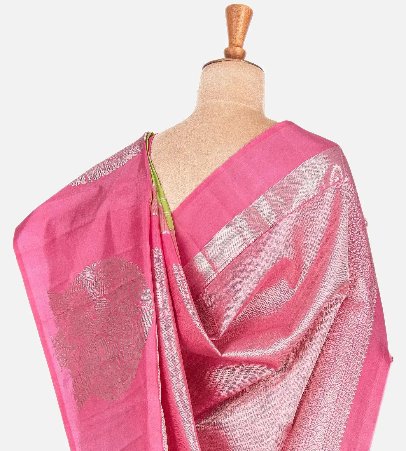Light Green Kanchipuram Silk Saree