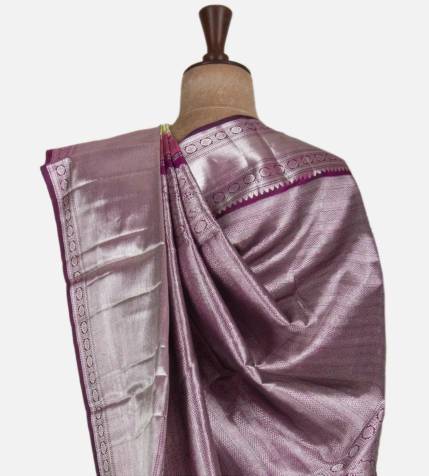 Light Green Kanchipuram Silk Saree