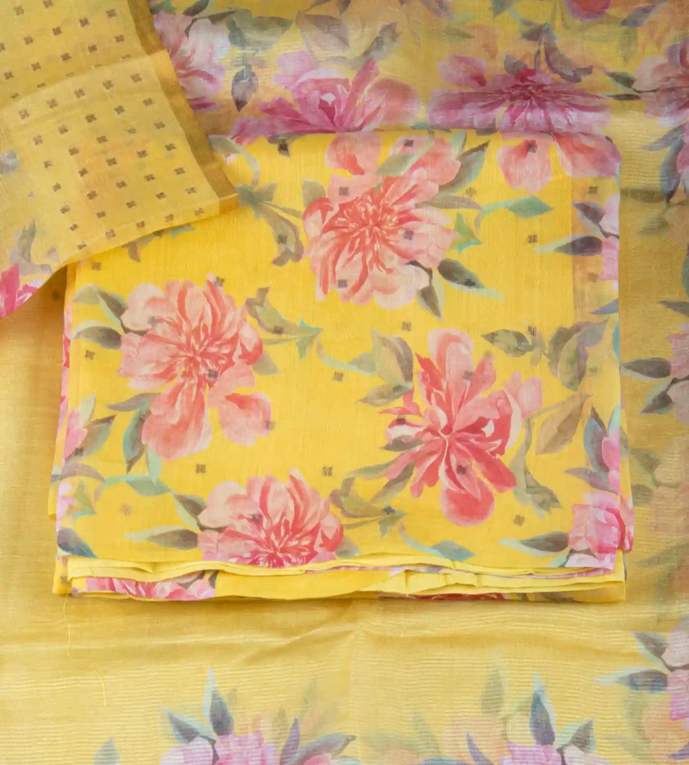 Yellow Organza Salwar