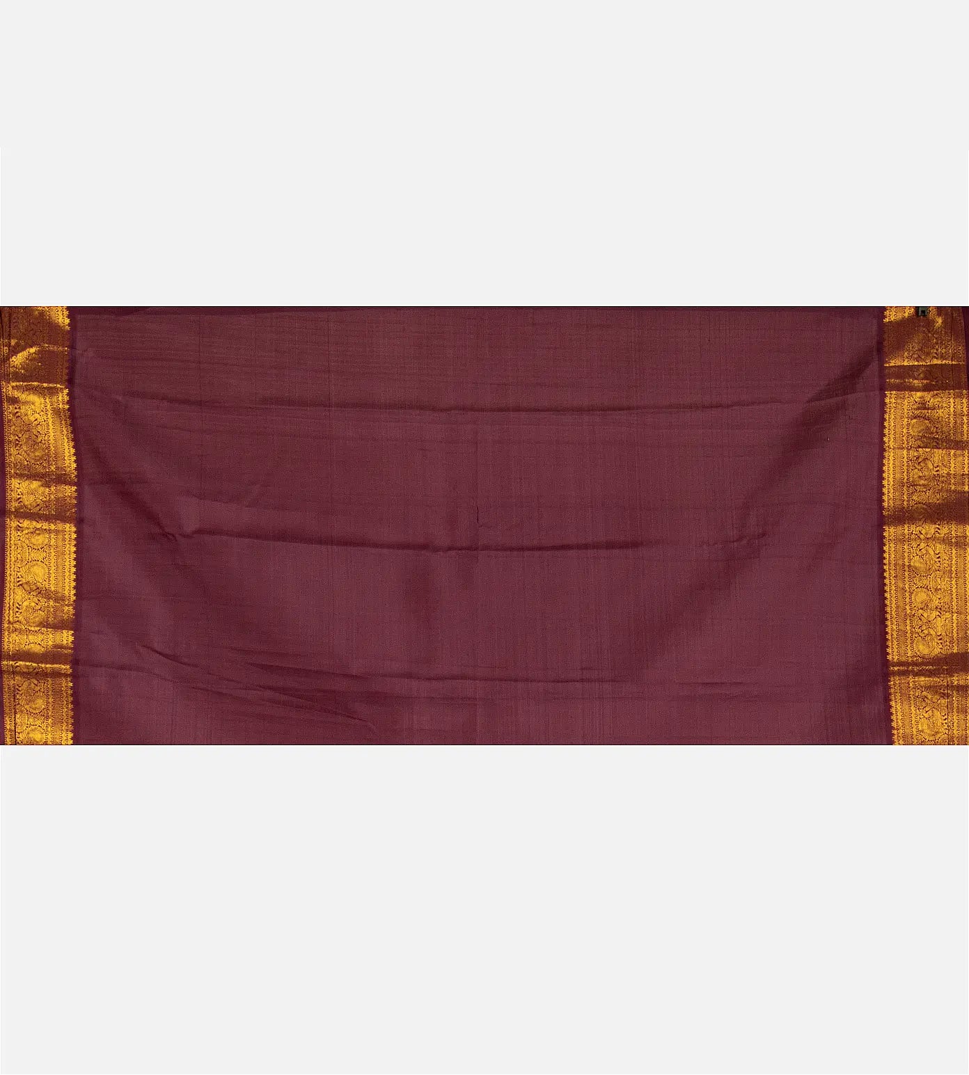 Light Beige Kanchipuram Silk Saree