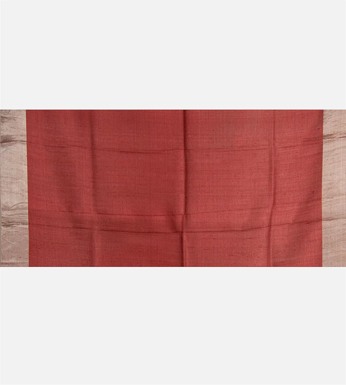 Maroon Tussar Saree