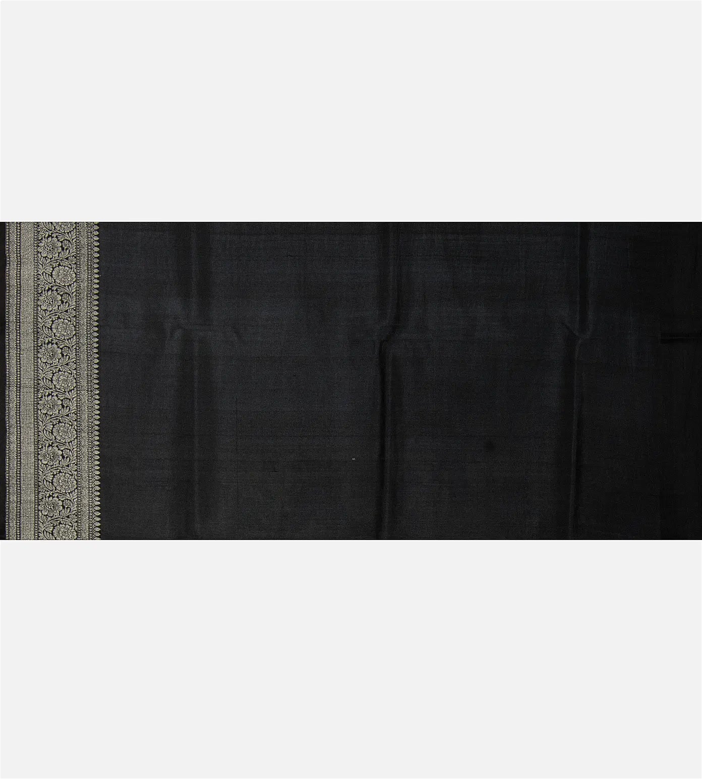 Black Kattan Silk Saree