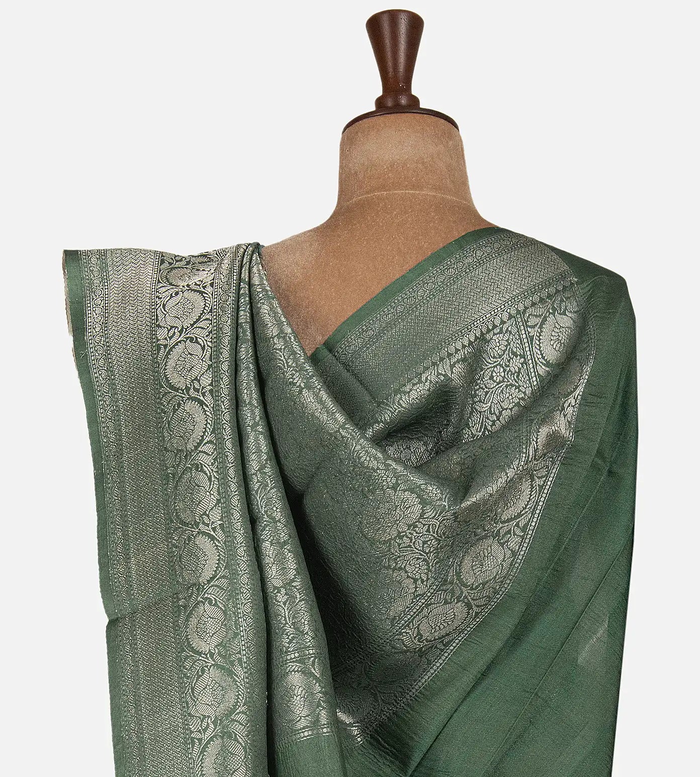 Green Kattan Silk Saree