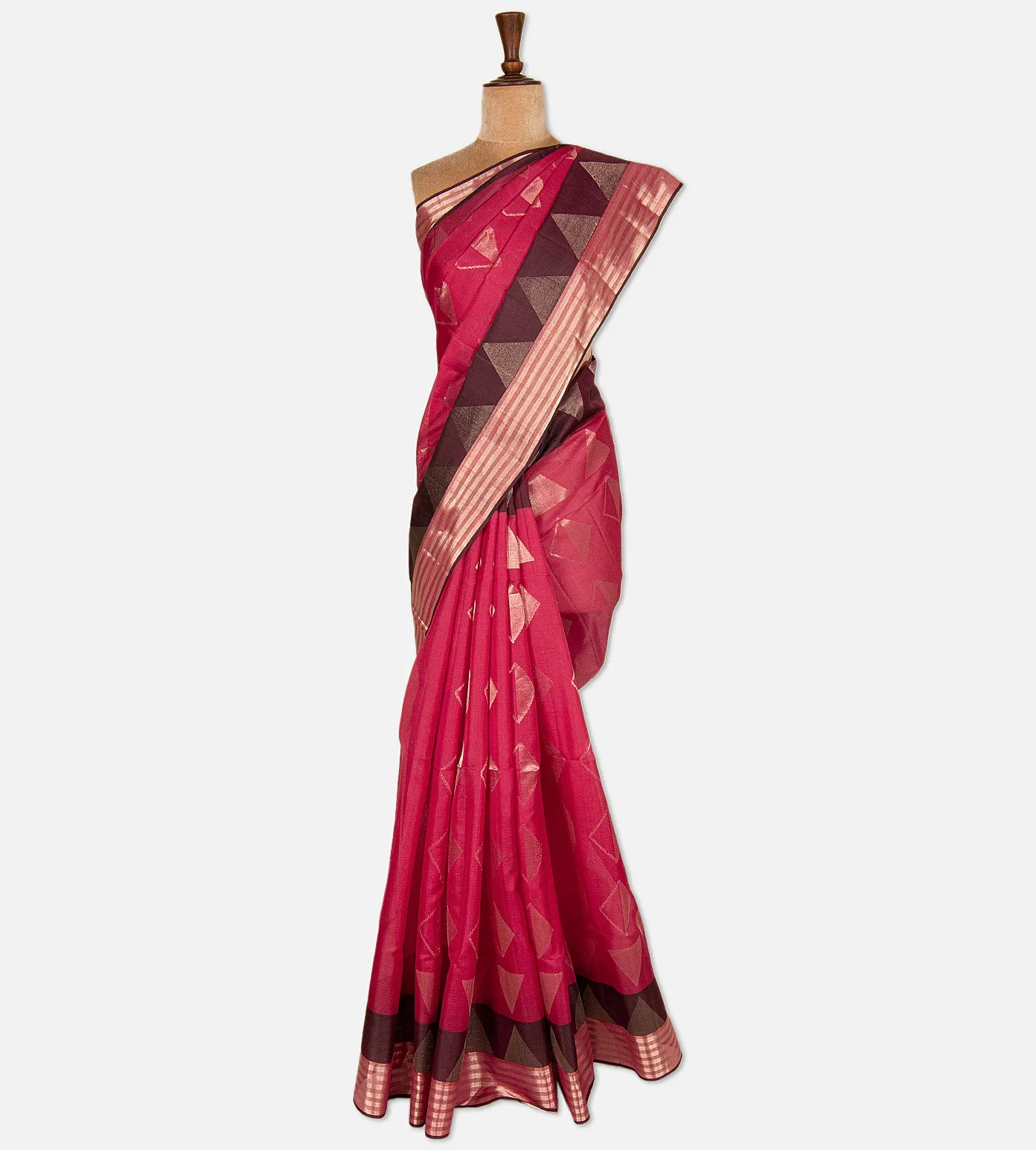 Pink Soft Silk Saree