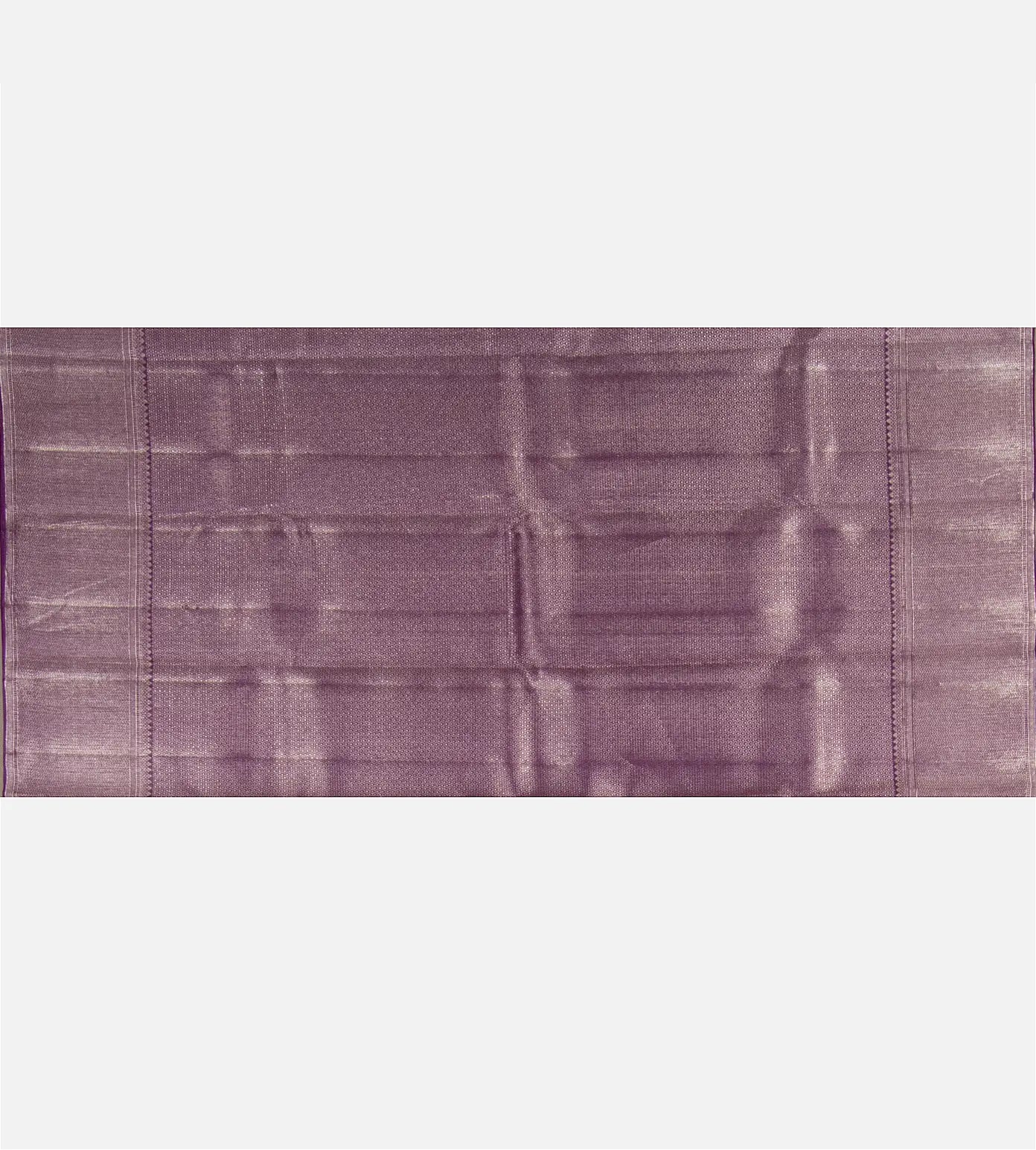 Purple Kora Kanchipuram Silk Saree