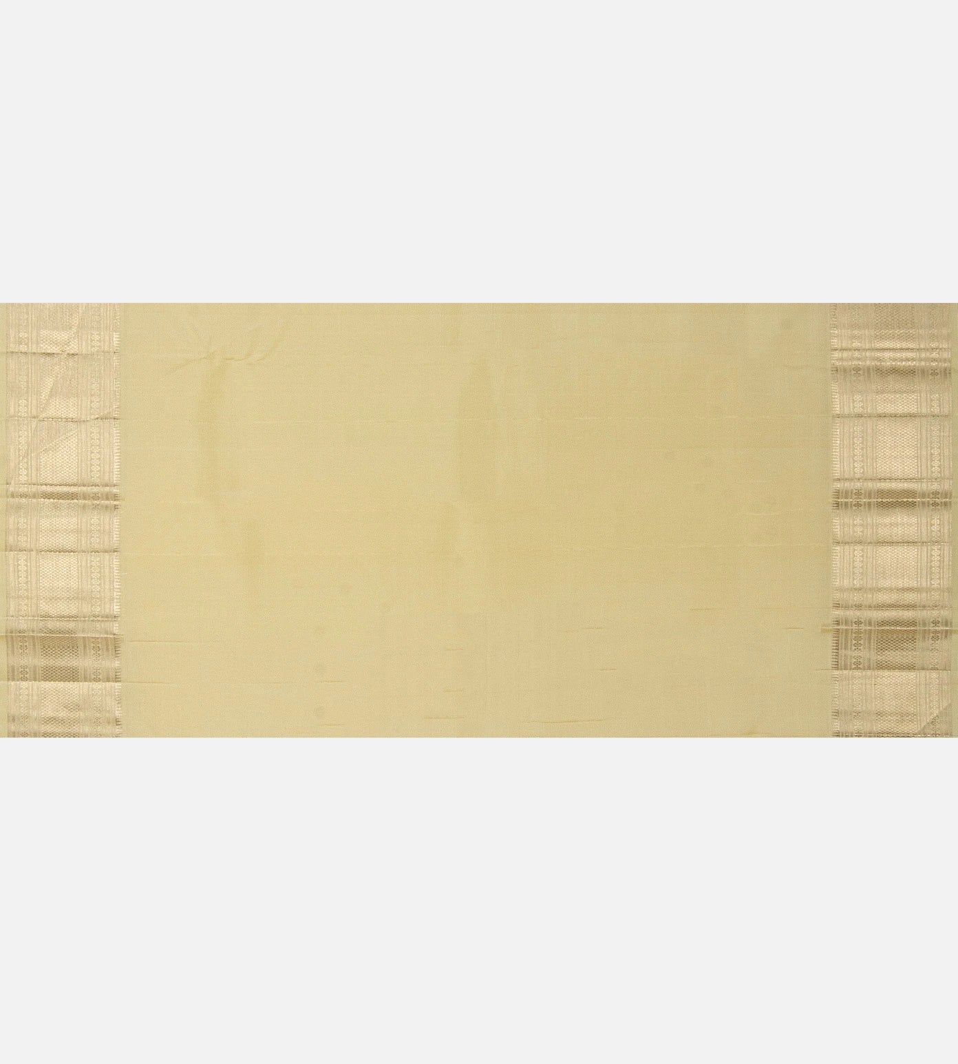 Pastel Yellow Kanchipuram Silk Saree