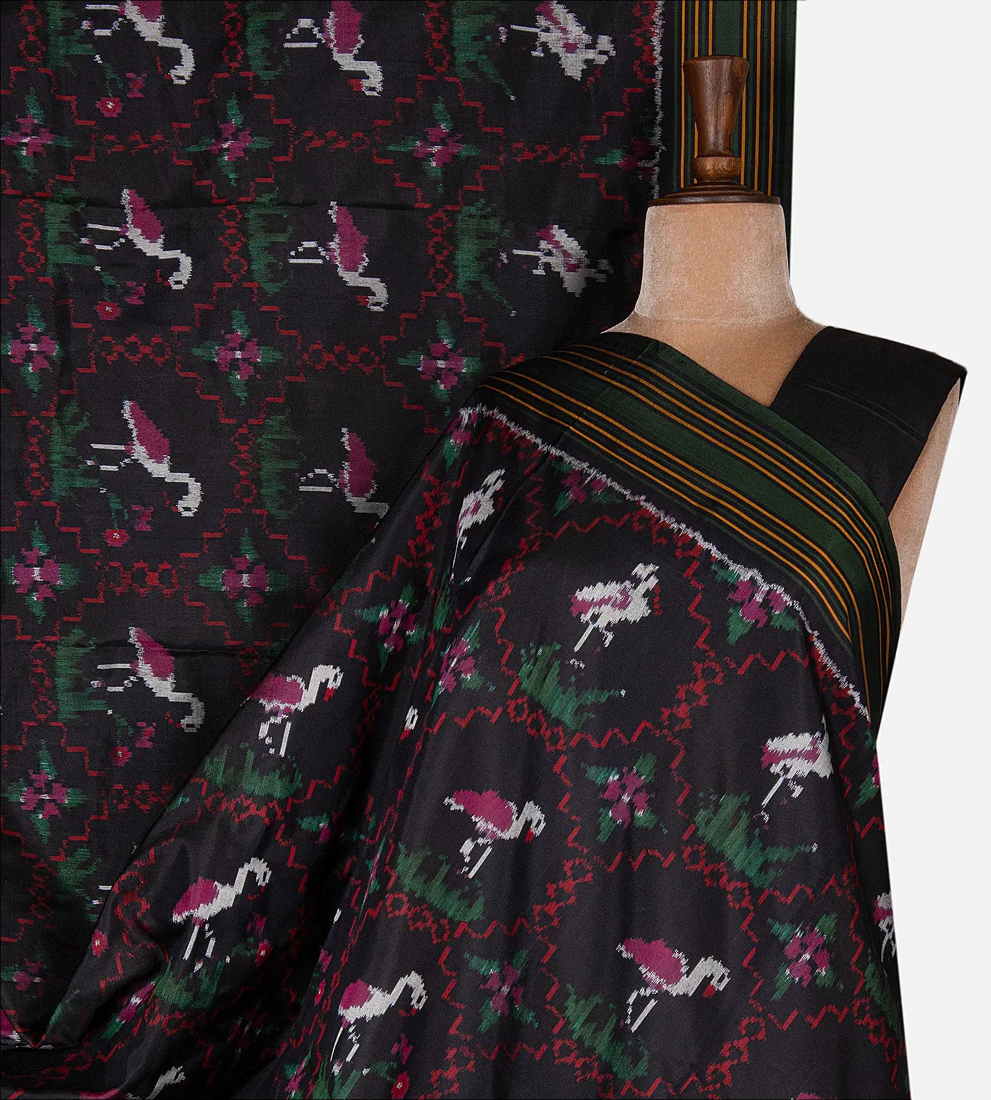 Black Patola Silk Saree